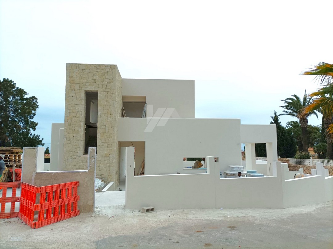 Magnífica villa de lujo, con preciosas vistas al mar y al Peñon d’Ifach, Costa Blanca.