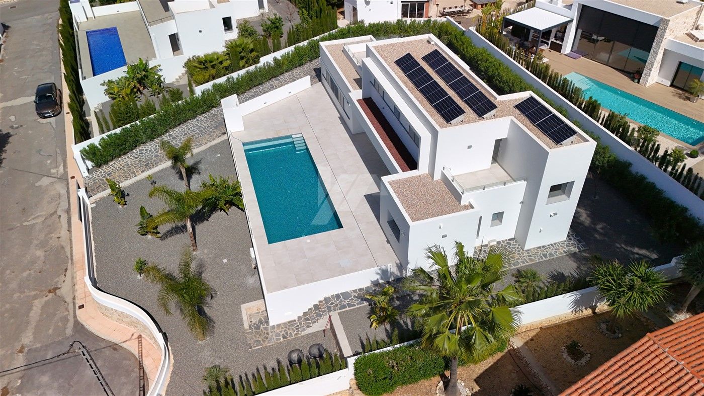 Chalet de obra nueva en venta en Benissa, Costa Blanca.